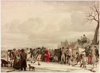 Schlittschuhlaufen, 1810